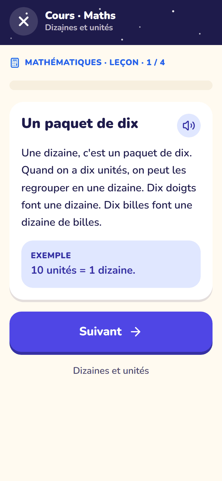 Une leçon de Scolami, lue page par page